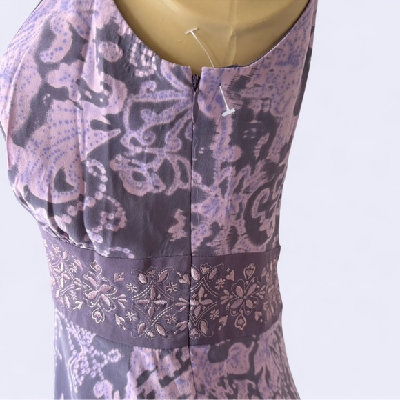 INC International Concepts Lavender and Mauve Asymmetrical Dress - Picture 6 of 16